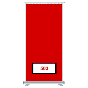 Avery dennison 503 kesim folyosu-matt geranium red