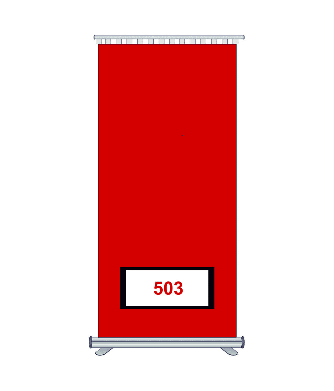 Avery Dennison 503 Kesim Folyosu-Matt Geranium Red