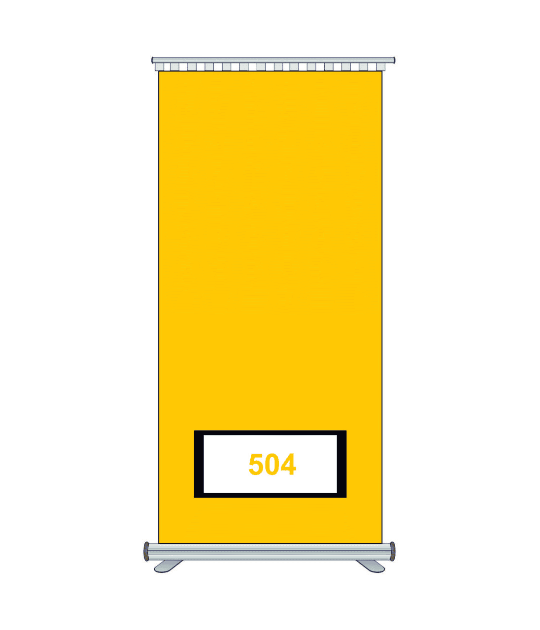 Avery Dennison 504 Kesim Folyosu -Rose Yellow