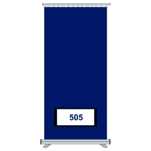 Avery dennison 505 kesim folyosu-gloss blue