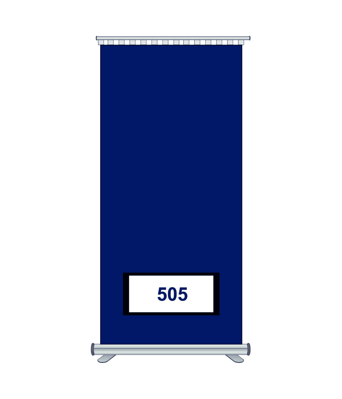 Avery Dennison 505 Kesim Folyosu-Gloss Blue