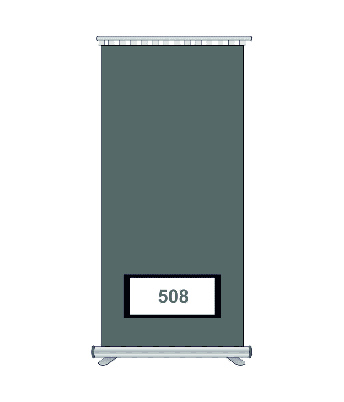 Avery Dennison 508 Kesim Folyosu-Matt Grey