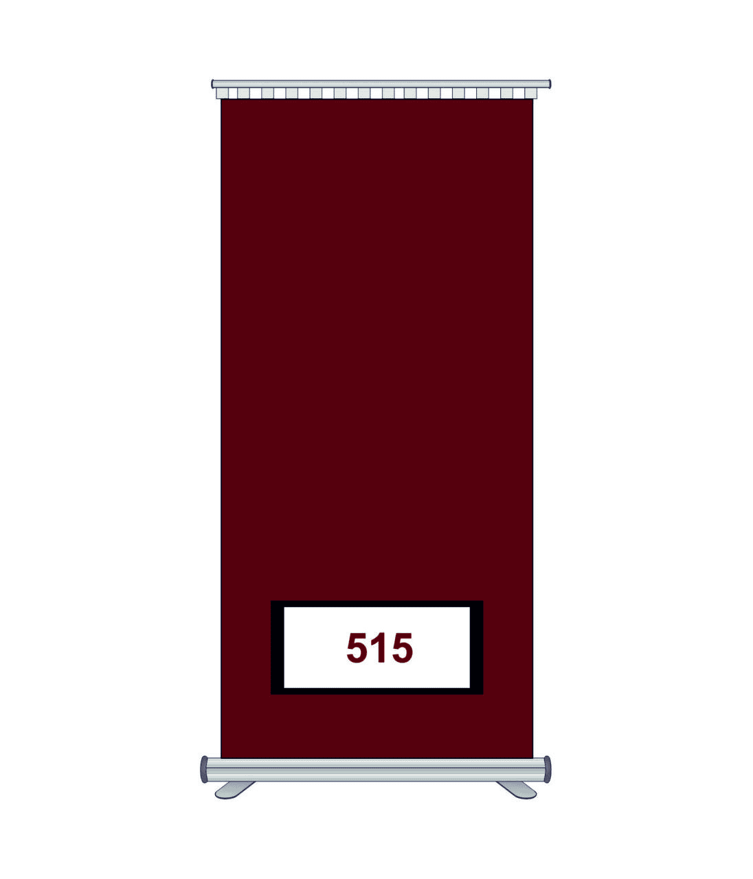 Avery Dennison 515 Kesim Folyosu-Gloss Dark Red