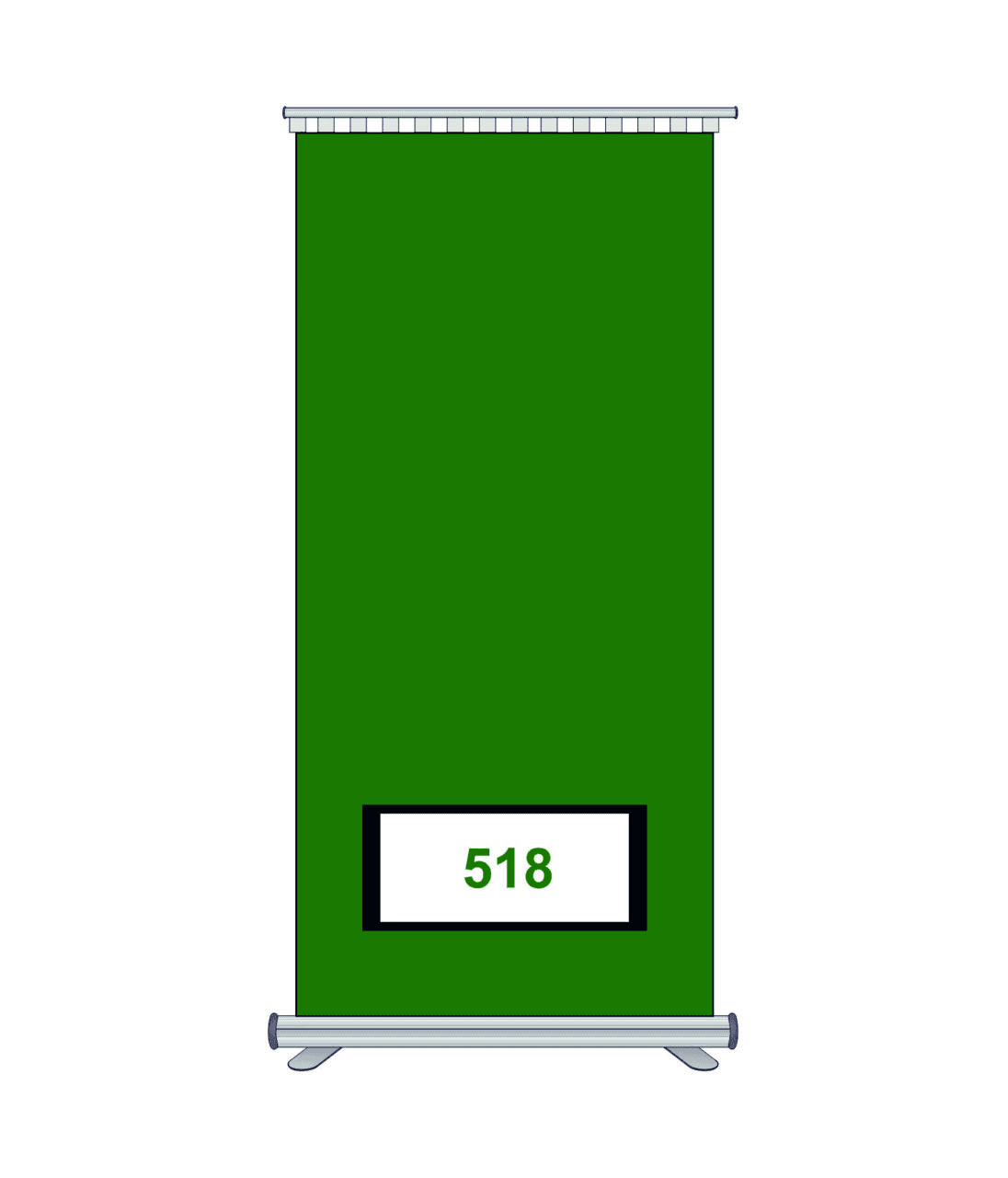 Avery Dennison 518 Kesim Folyosu-Gloss Grass Green