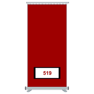 Avery dennison 519 kesim folyosu-gloss red