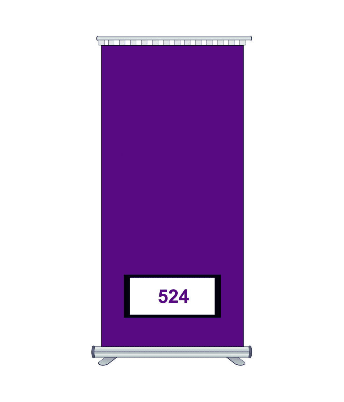 Avery Dennison 524 Kesim Folyosu-Gloss Magenta