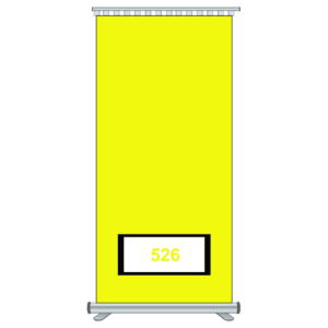 Avery dennison 526 kesim folyosu-matt stone yellow