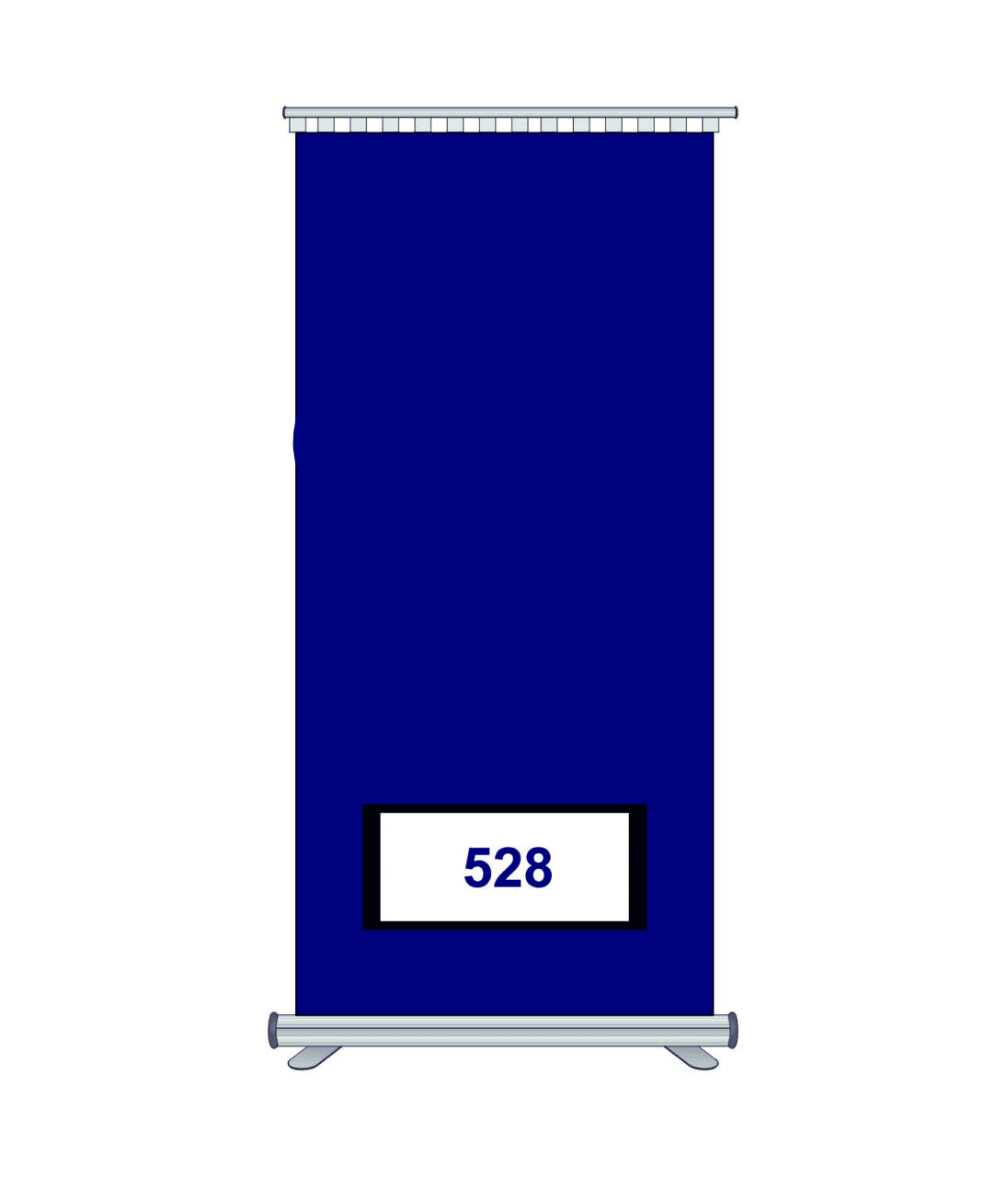 Avery Dennison 528 Kesim Folyosu-Gloss Vivid Blue