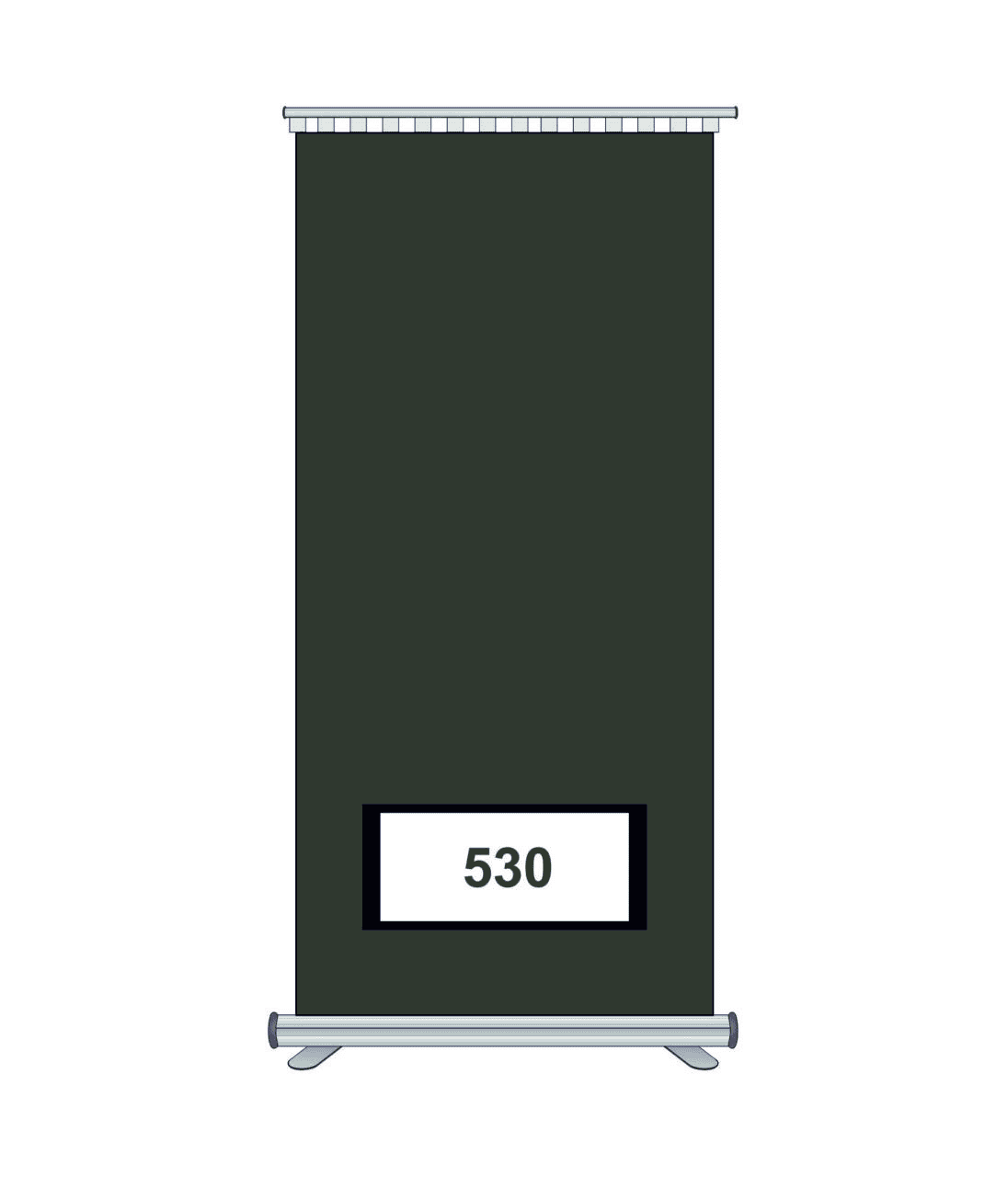 Avery Dennison 530 Kesim Folyosu-Matt Dark Grey