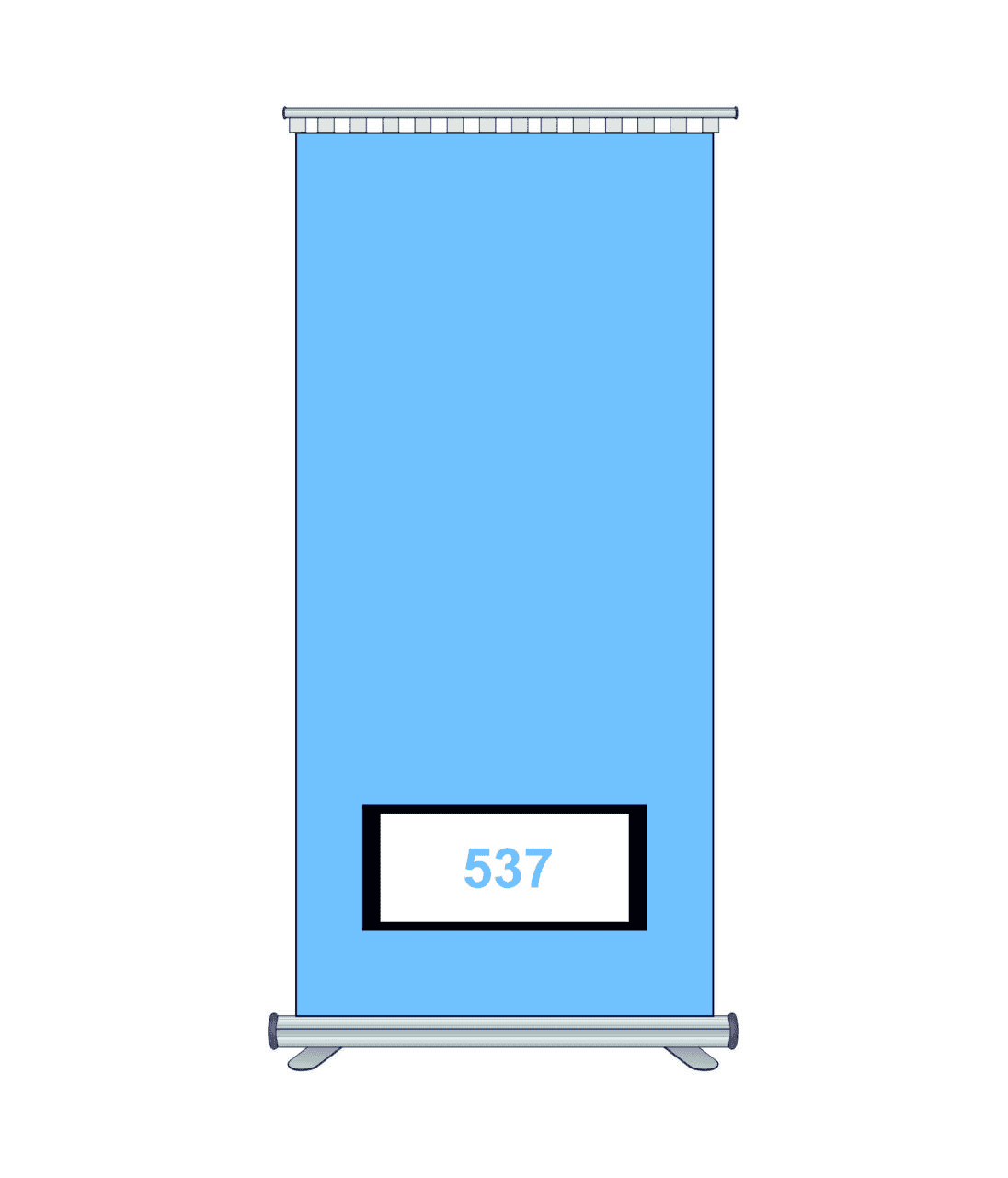 Avery Dennison 537 Kesim Folyosu-Matt Light Blue
