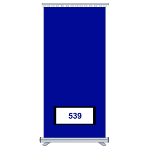 Avery dennison 539 kesim folyosu-gloss reflex blue