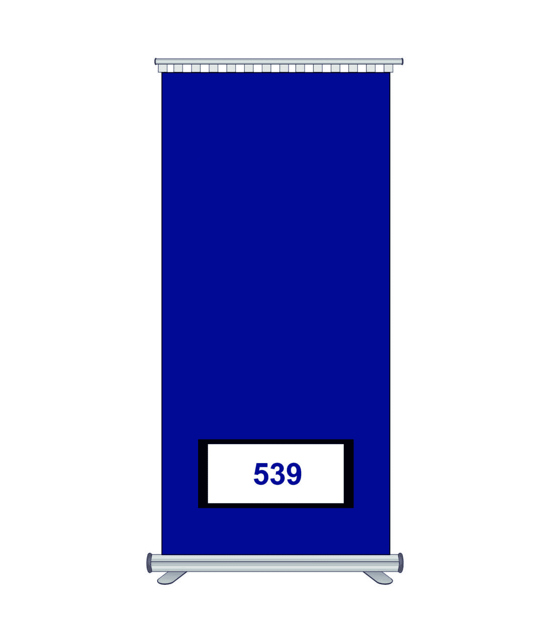 Avery Dennison 539 Kesim Folyosu-Gloss Reflex Blue