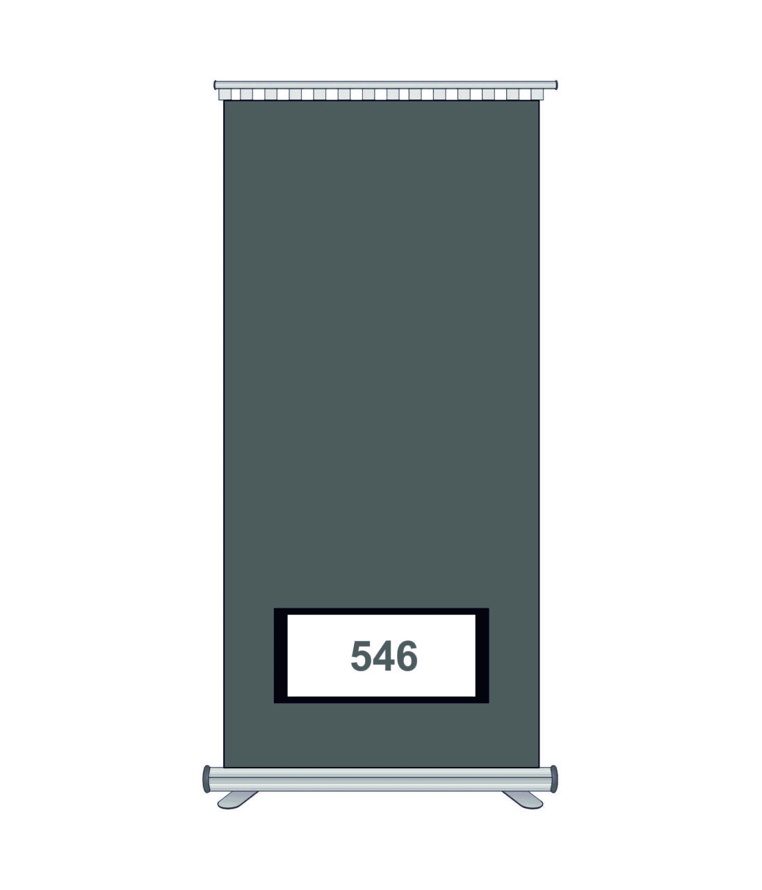 Avery Dennison 546 Kesim Folyosu-Gloss Silver