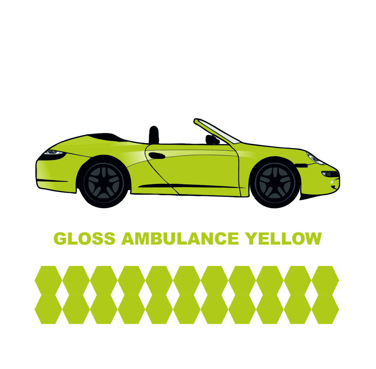 Avery Dennison- Araç Kaplama Folyosu SWF Gloss Ambulance Yellow