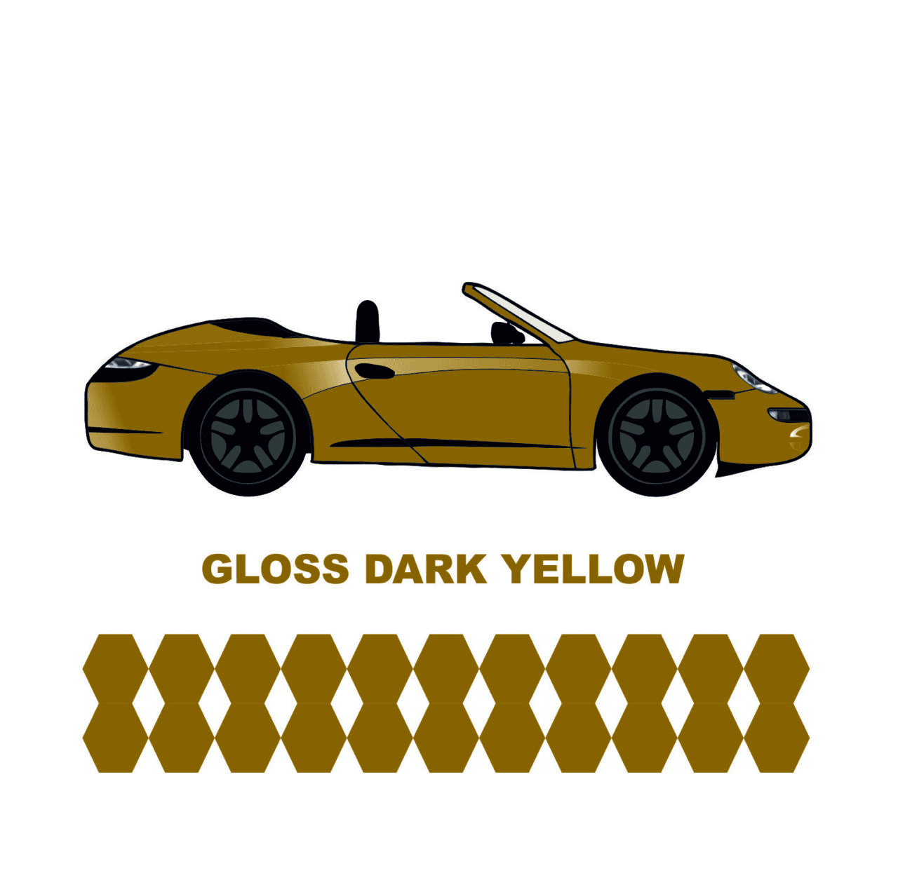 Avery Dennison- Araç Kaplama Folyosu SWF Gloss Dark Yellow