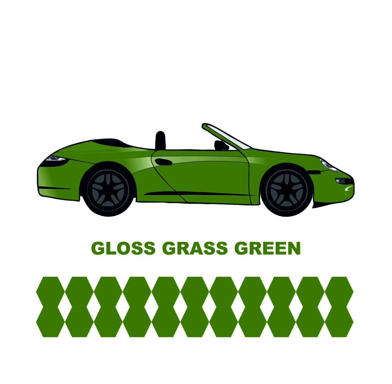 Avery Dennison- Araç Kaplama Folyosu swf gloss grass green