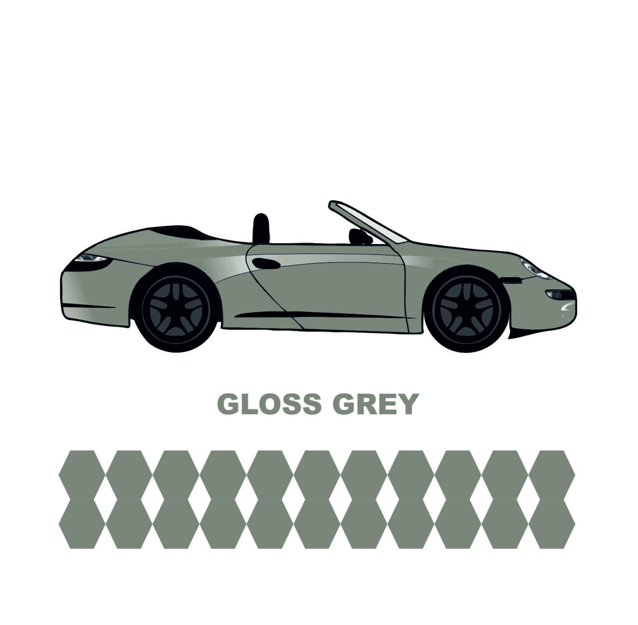 Avery Dennison- Araç Kaplama Folyosu SWF Gloss Grey