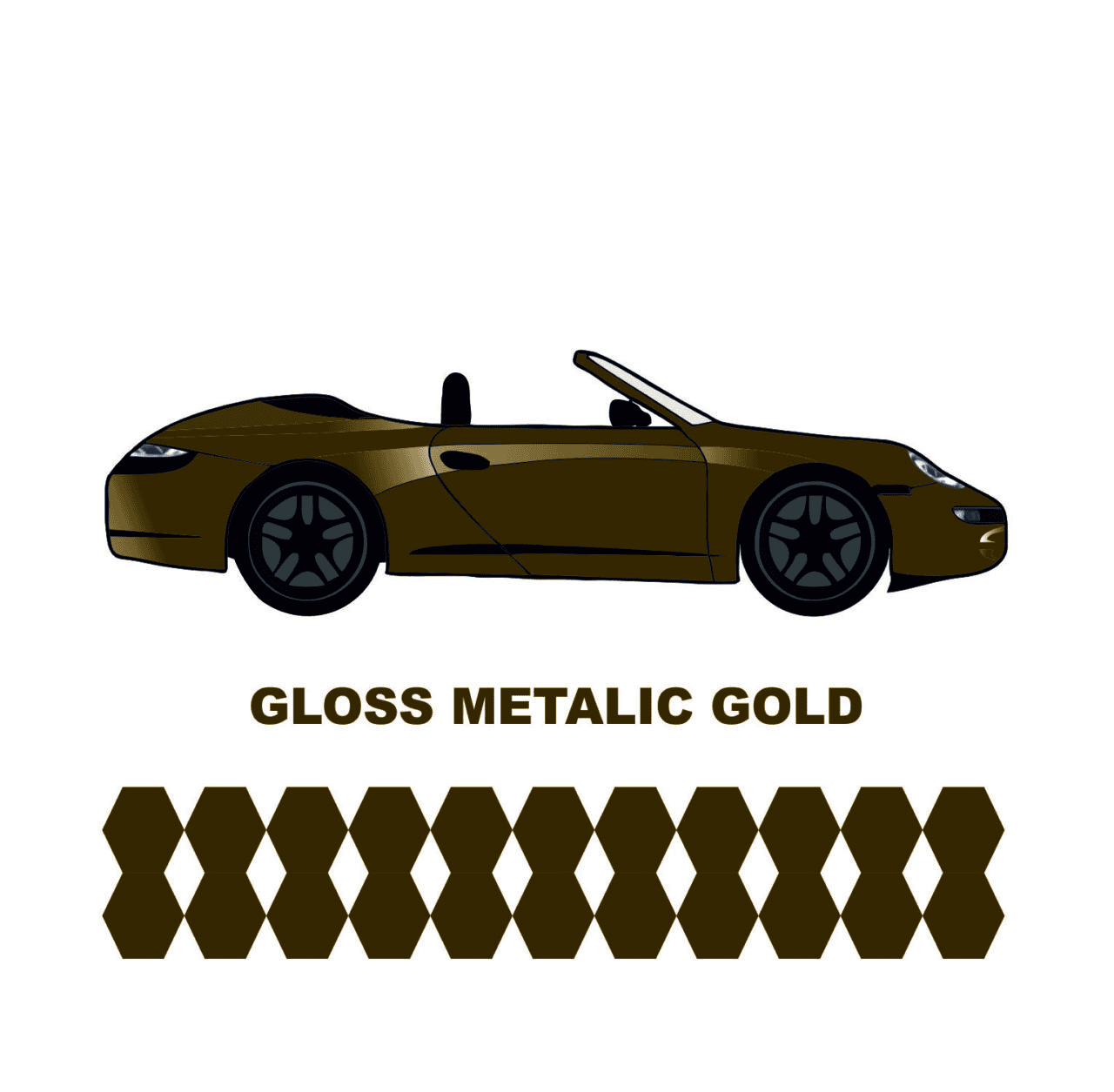 Avery Dennison- Araç Kaplama Folyosu SWF Gloss Metallic Gold