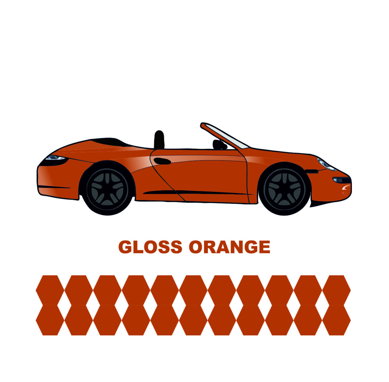 Avery Dennison- Araç Kaplama Folyosu SWF Gloss Orange