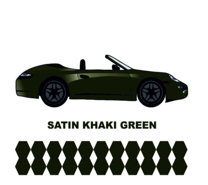 Avery Dennison- Araç Kaplama Folyosu SWF Satin Khaki Green
