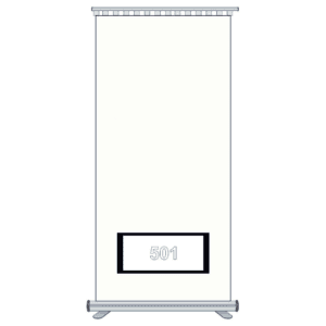 Avery dennison 501 kesim folyosu-matt white