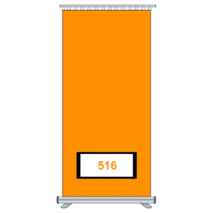 Avery dennison 516 kesim folyosu-light orange