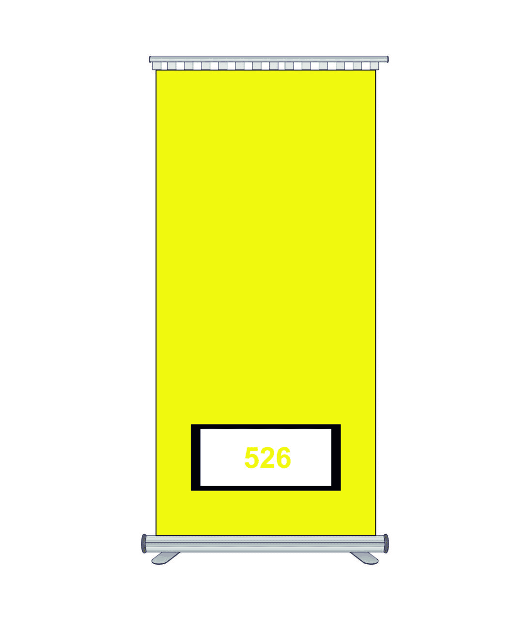 Avery Dennison 526 Kesim Folyosu-Gloss Stone Yellow