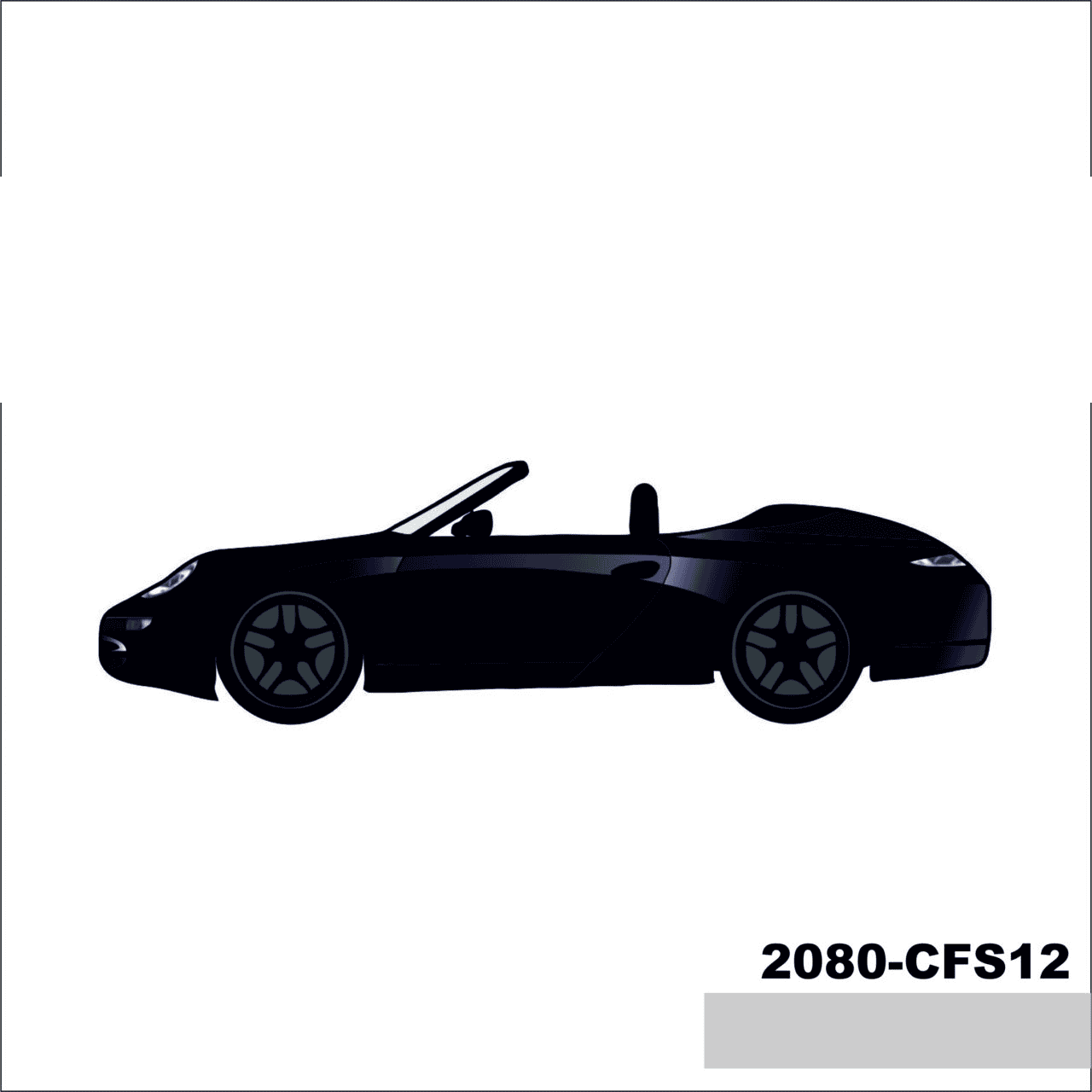 3M Araç Kaplama Folyosu 2080-CFS12 Carbon Fiber Black