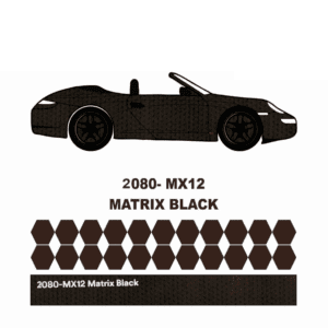 3m araç kaplama folyosu 2080-mx12 matrix black
