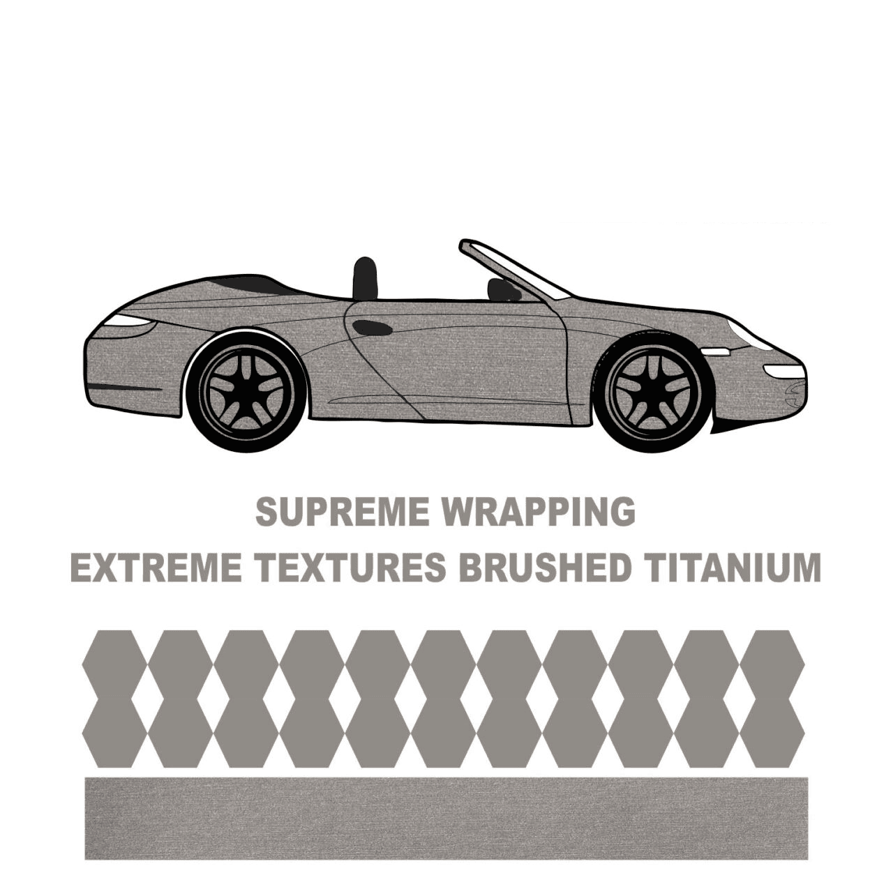 Avery Dennison-Araç Kaplama Folyosu SWF  Extreme Textures Titanium