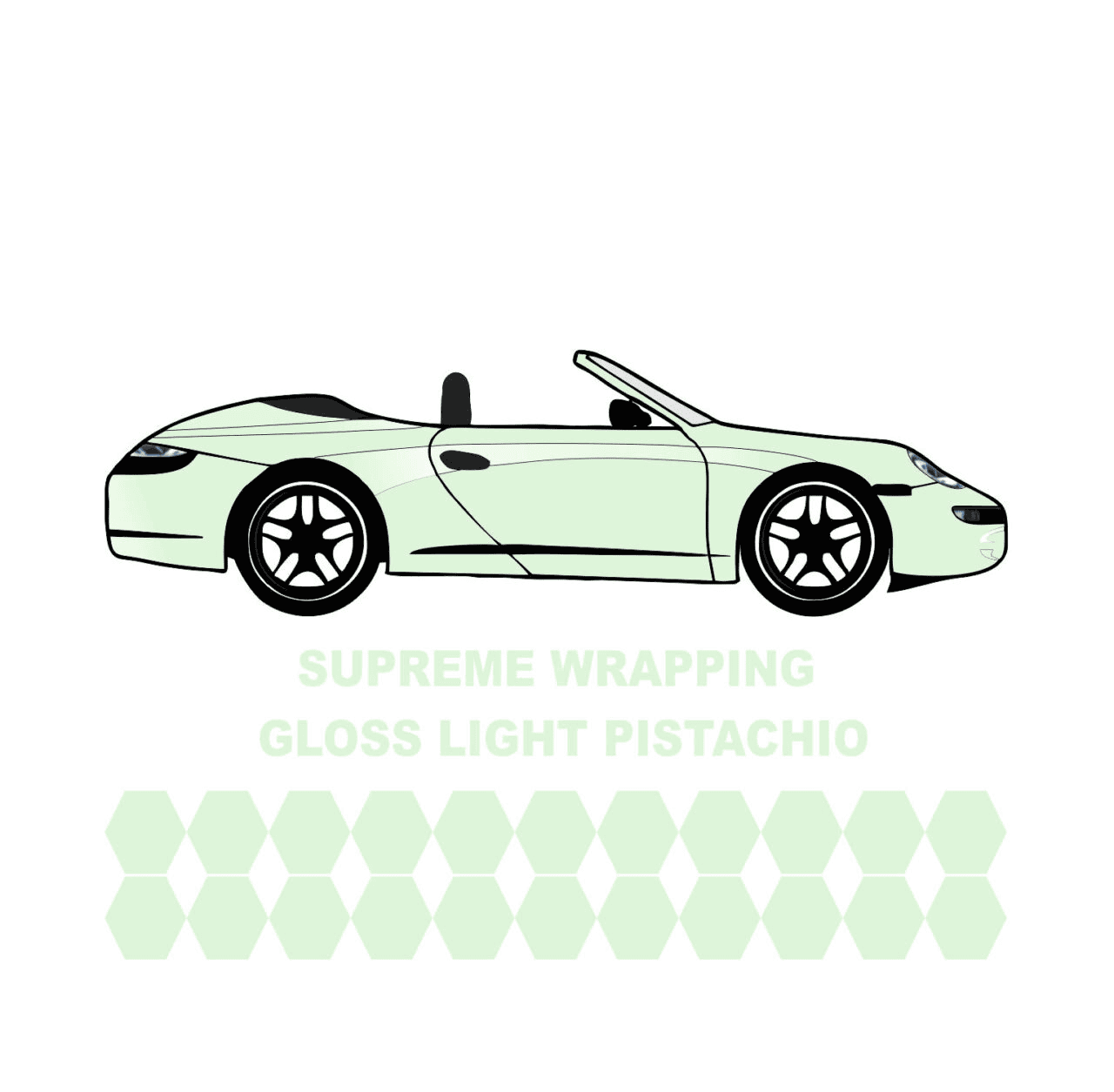 Avery Dennison-Araç Kaplama Folyosu SWF Gloss Pistachio Light