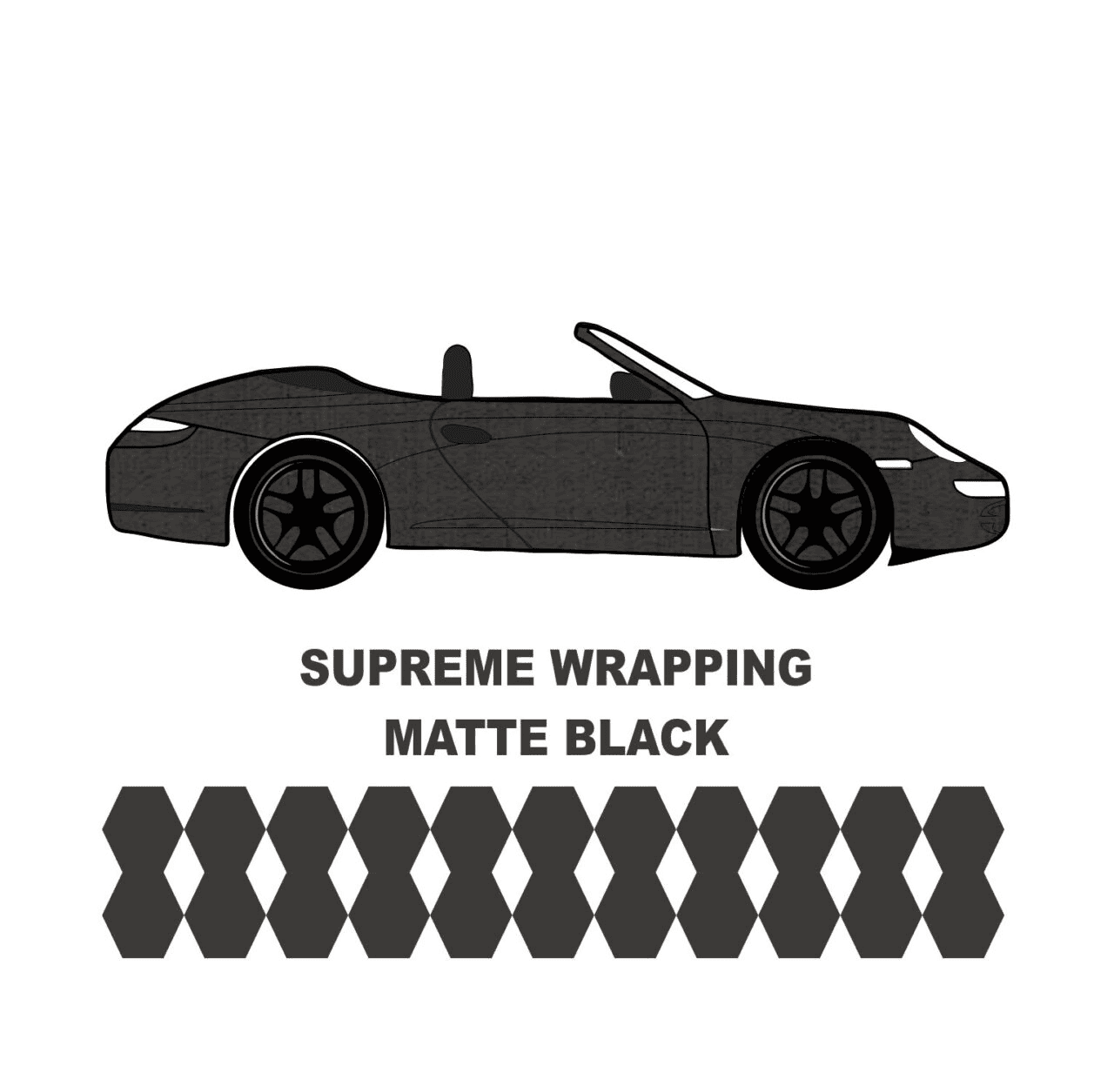 Avery Dennison-Araç Kaplama Folyosu SWF Matte Black
