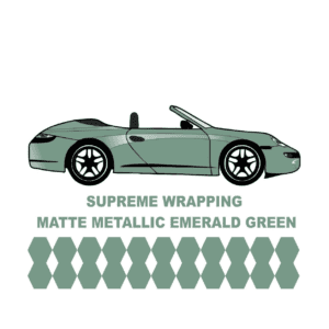 Avery dennison-araç kaplama folyosu swf matte metallic emerald green