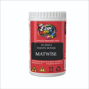 Ezgi Su Bazlı Tekstil Boyası Matwise – Koyu Zemin