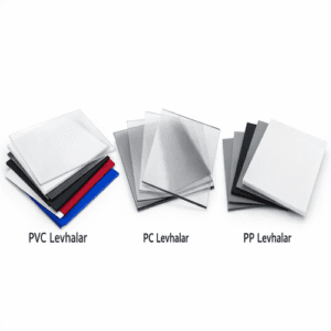 Plastik levhalar – pp, pvc ve pc