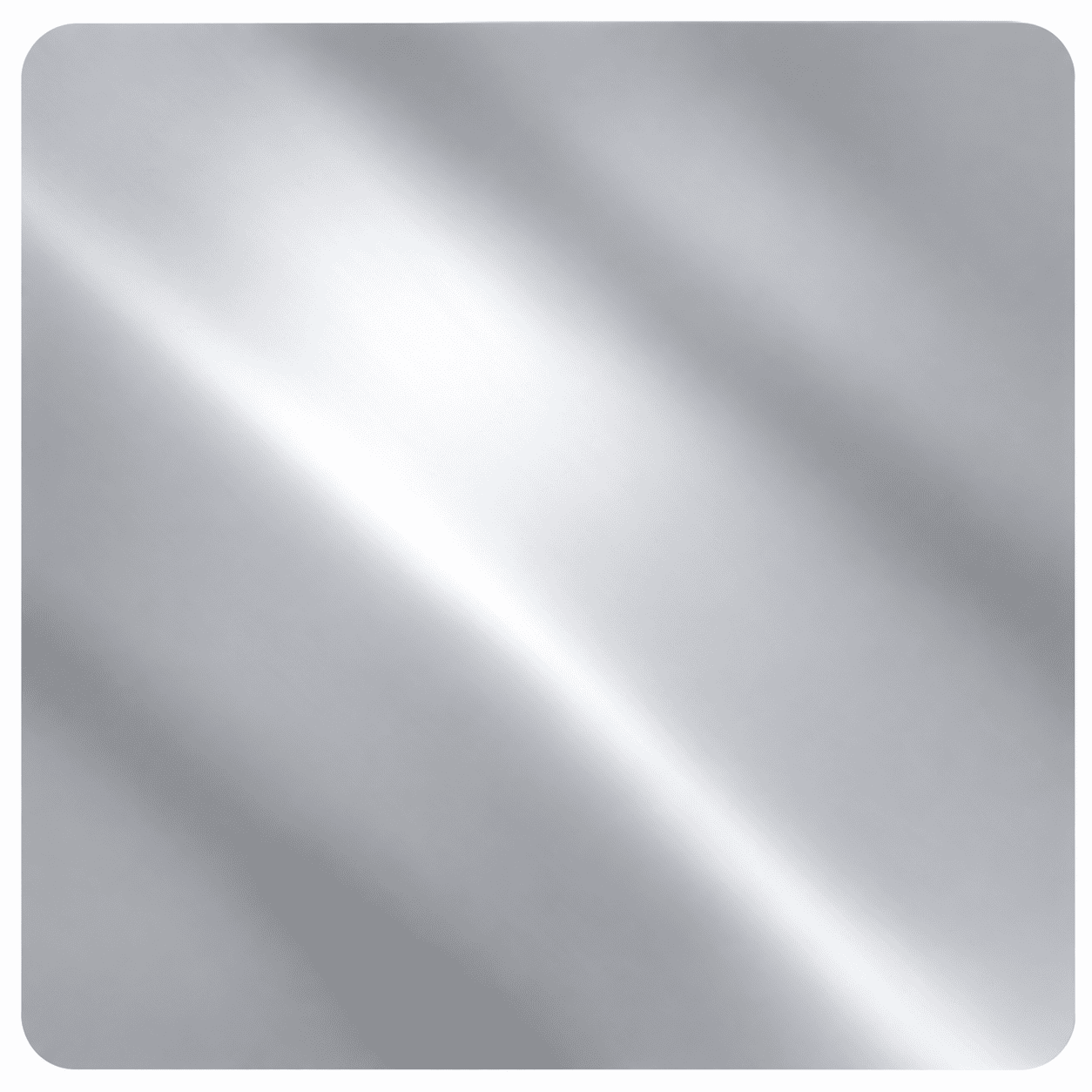 Eko Metal Aynalı Gümüş UV-10 UV baskıya uygun metal plaka